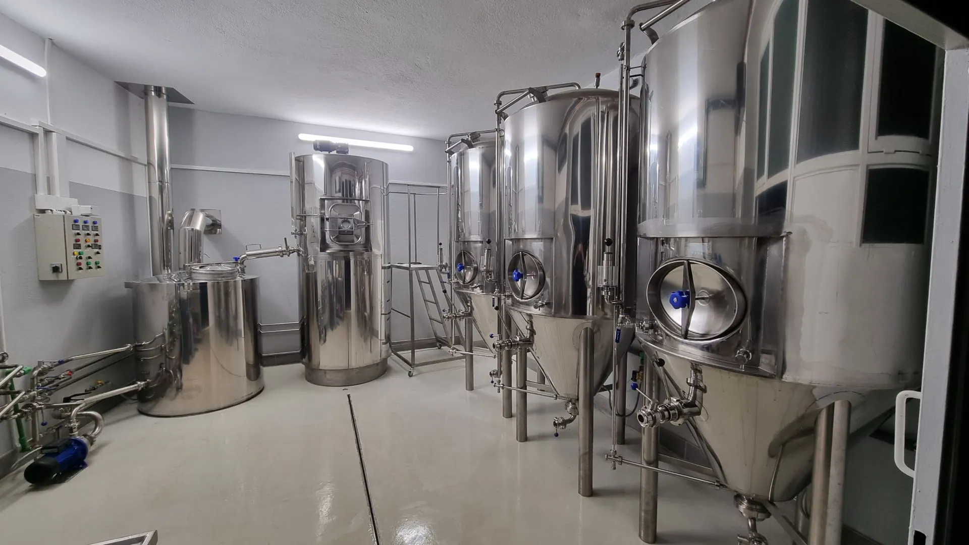 Varionica i fermentacijski tankovi Pivovare Kaptol